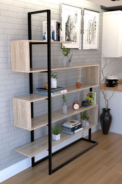 Стеллаж в стиле лофт EcoLoft Ардена DSP-1284 DSP-1284 фото