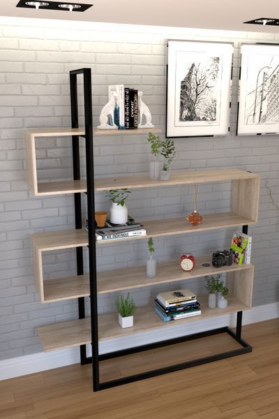 Стеллаж в стиле лофт EcoLoft Ардена DSP-1284 DSP-1284 фото