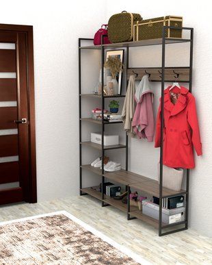 Прихожая в стиле лофт EcoLoft Сантеро DSP-1488 DSP-1488 фото