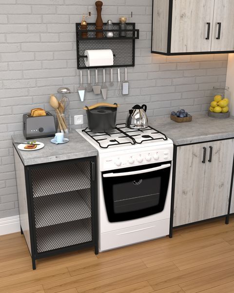 Кухня в стилі лофт EcoLoft Аверса DSP-1265 DSP-1265 фото