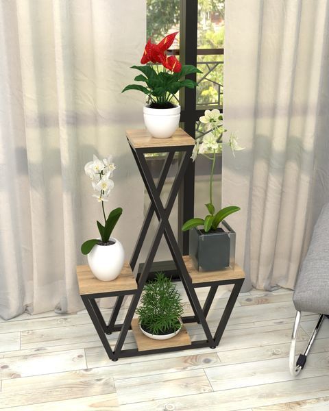 Подставка для цветов в стиле лофт EcoLoft Астрея DSP-1491 DSP-1491 фото