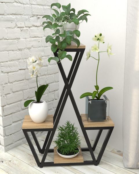 Подставка для цветов в стиле лофт EcoLoft Астрея DSP-1491 DSP-1491 фото