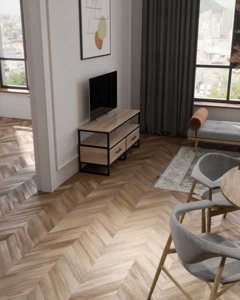 Тумба під телевізор в стилі лофт EcoLoft Леванто DSP-1423 DSP-1423 фото