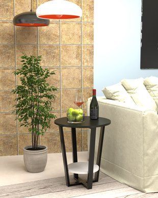Приставний столик в стилі лофт EcoLoft Евора DSP-1346 DSP-1346 фото