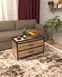 Универсальная мобильная тумба в стиле лофт EcoLoft Модус DSP-1509 DSP-1509 фото 2