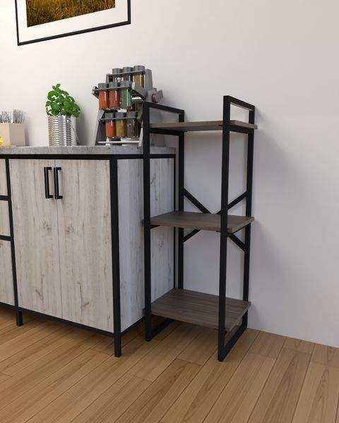 Стеллаж в стиле лофт EcoLoft Бріо DSP-1433 DSP-1433 фото