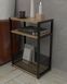 Журнальний столик-етажерка в стилі лофт EcoLoft Мервин DSP-1451 DSP-1451 фото 4