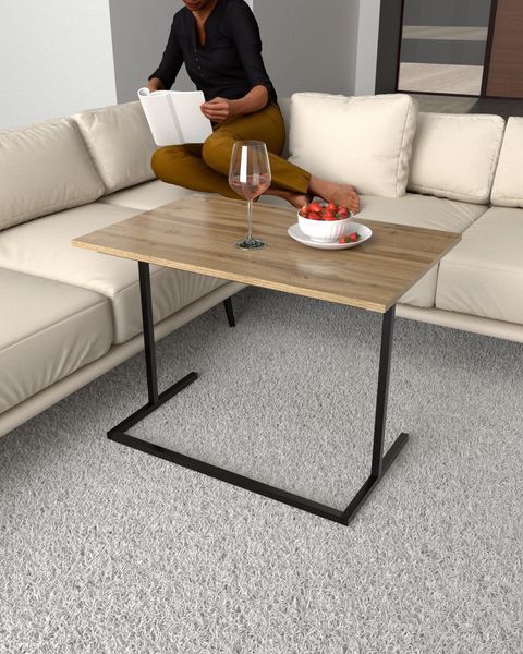 Стол приставной с регулировкой высоты в стиле лофт EcoLoft Флекс DSP-1386 DSP-1386 фото