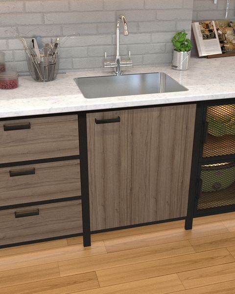 Тумба под мойку в стиле лофт EcoLoft Фларо DSP-1330 DSP-1330 фото