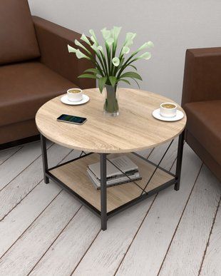 Журнальный столик в стиле лофт EcoLoft Солверо DSP-1525 DSP-1525 фото