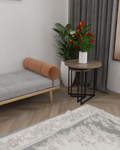 Модульний журнальний столик в стилі лофт EcoLoft Duet DSP-1109 DSP-1109 фото