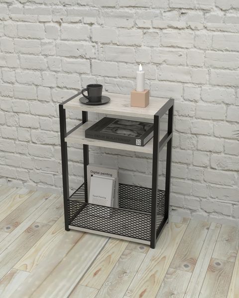 Журнальний столик-етажерка в стилі лофт EcoLoft Мервин DSP-1451 DSP-1451 фото