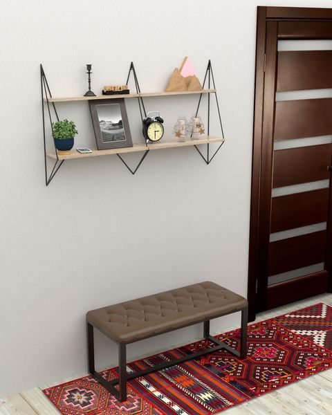 Настінна полиця в стилі лофт EcoLoft Астерія DSP-1505 DSP-1505 фото