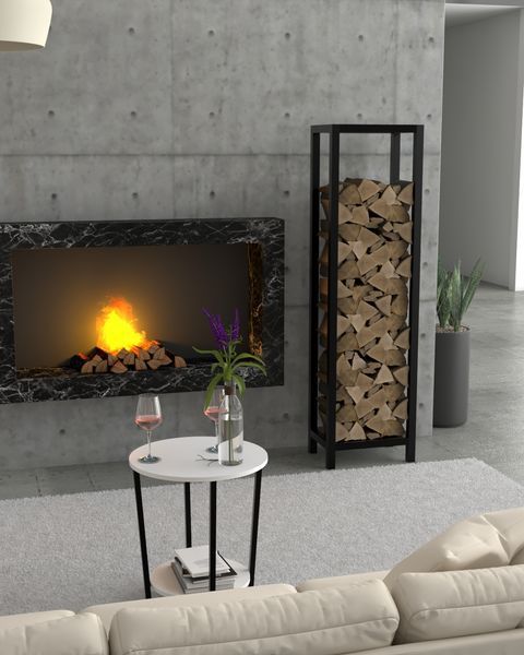 Дровница в стиле лофт EcoLoft Локарт MTL-1403 MTL-1403 фото