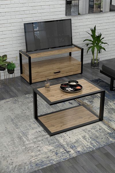 Журнальний столик в стилі лофт EcoLoft Balance DSP-1110 DSP-1110 фото
