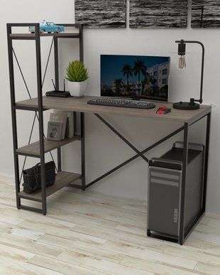 Письменный стол в стиле лофт EcoLoft Аксион DSP-1467 DSP-1467 фото