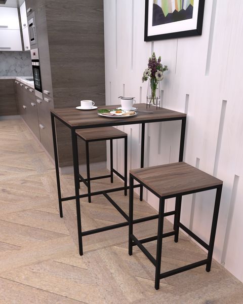 Полубарный табурет в стиле лофт EcoLoft Виасто DSP-1405 DSP-1405 фото
