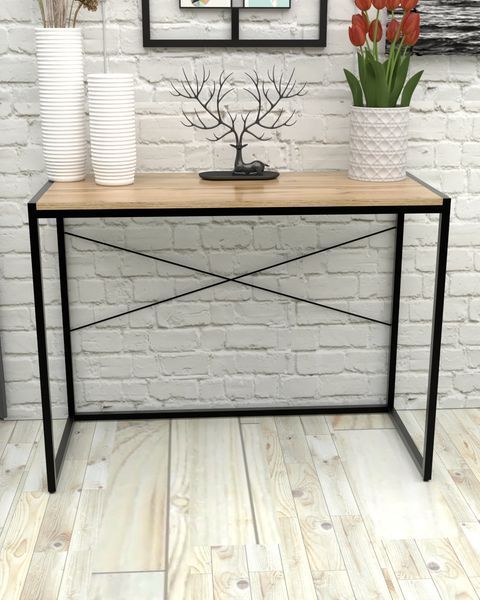 Консольный столик в стиле лофт EcoLoft Кросс DSP-1506 DSP-1506 фото