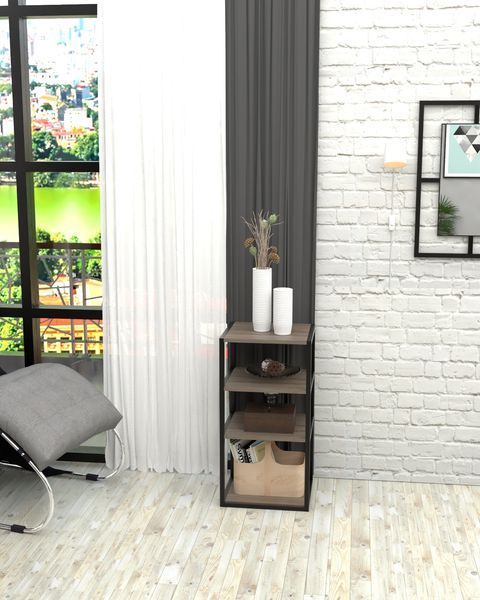 Стелаж-етажерка в стилі лофт EcoLoft Сорено DSP-1513 DSP-1513 фото