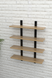 Полиця на стіну Loft EcoLoft Лайтлайн DSP-1018 DSP-1018 фото 3