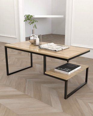 Стильный журнальный в стиле лофт EcoLoft DSP-1012 DSP-1012 фото
