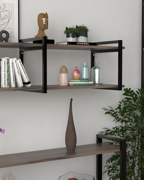 Настінна полиця в стилі лофт EcoLoft Веронія DSP-1379 DSP-1379 фото