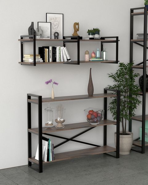 Настінна полиця в стилі лофт EcoLoft Веронія DSP-1379 DSP-1379 фото