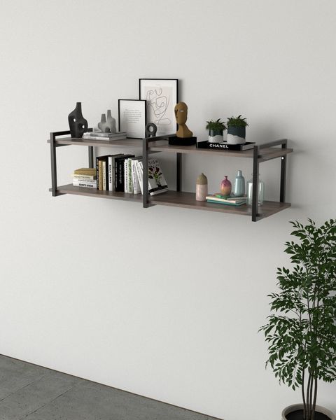 Настінна полиця в стилі лофт EcoLoft Веронія DSP-1379 DSP-1379 фото