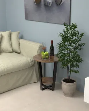 Журнальний столик в стилі лофт EcoLoft Roma DSP-1077
