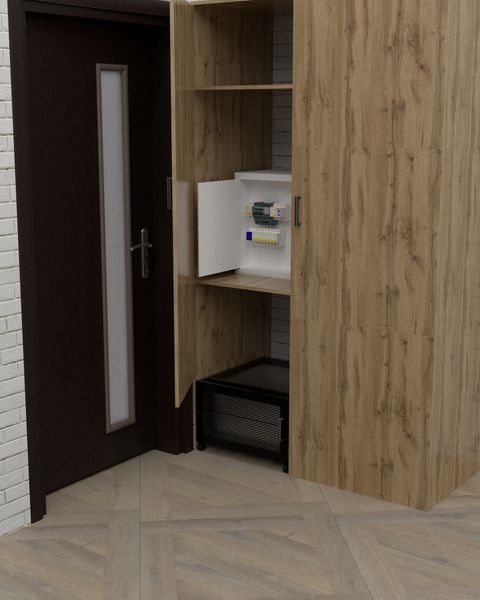 Стелаж для акумуляторних батарей в стилі лофт EcoLoft Вольтар МТL-1432 МТL-1432 фото