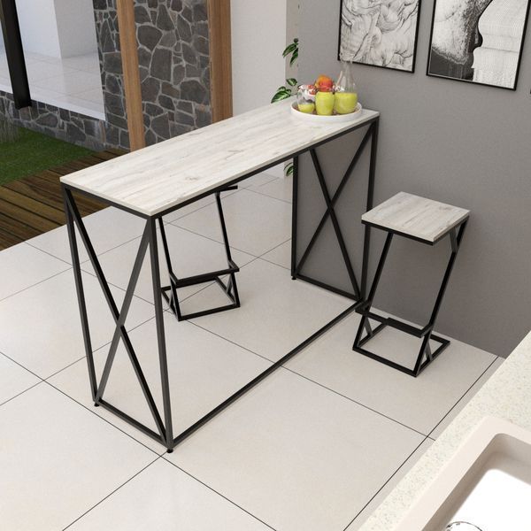 Барный стол в стиле лофт EcoLoft DSP-1176 DSP-1176 фото