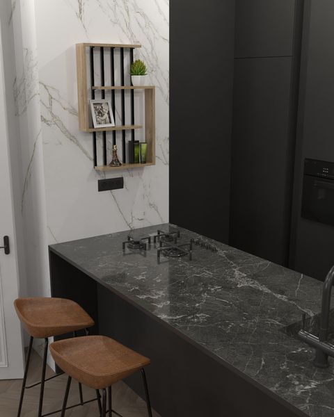 Настінна полиця в стилі лофт EcoLoft NasTina DSP-1431 DSP-1431 фото