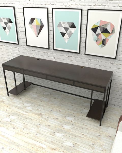 Компьютерный стол в стиле лофт EcoLoft Рейнар DSP-1482 DSP-1482 фото