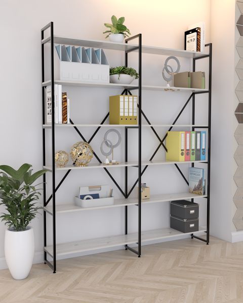 Стелаж в стилі лофт EcoLoft Норлен DSP-1359 DSP-1359 фото