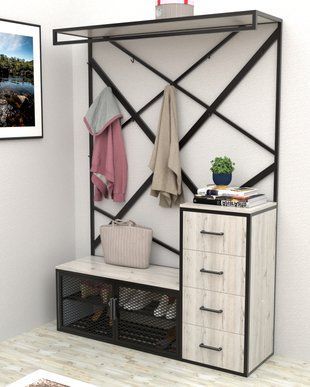 Вешалка в стиле лофт EcoLoft Белларо DSP-1493 DSP-1493 фото