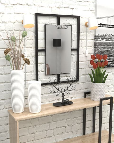 Зеркало в стиле лофт EcoLoft Миранда MTL-1483 MTL-1483 фото