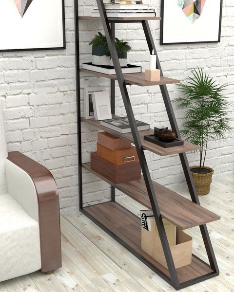 Стеллаж в стиле лофт EcoLoft Триан DSP-1456 DSP-1456 фото