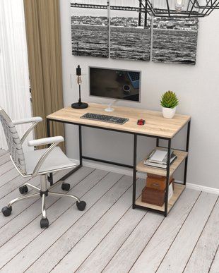 Компьютерный стол в стиле лофт EcoLoft Орион DSP-1501 DSP-1501 фото