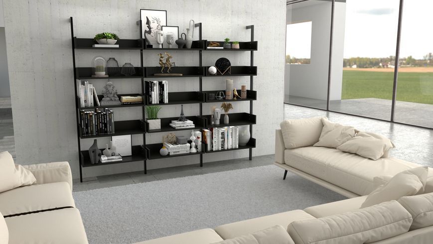 Модульний стелаж в стилі лофт EcoLoft Varo DSP-1264 DSP-1264 фото