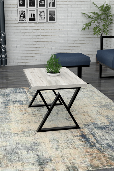 Журнальний столик в стилі лофт EcoLoft Alvero DSP-1008 DSP-1008 фото