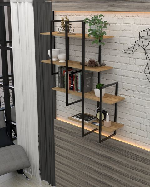 Полка на стену в стиле лофт EcoLoft Аэлита DSP-1098 DSP-1098 фото