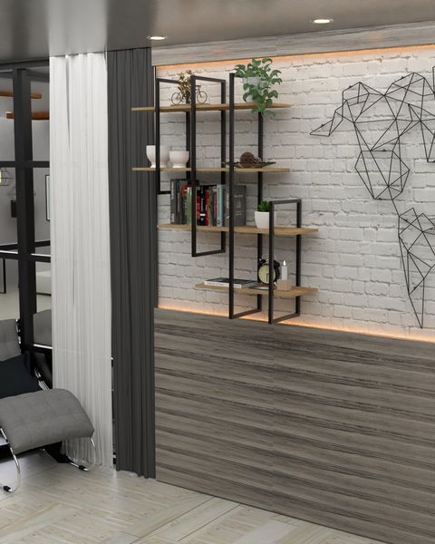 Полка на стену в стиле лофт EcoLoft Аэлита DSP-1098 DSP-1098 фото
