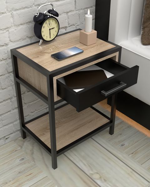 Тумба универсальная в стиле лофт EcoLoft Селвик DSP-1458 DSP-1458 фото