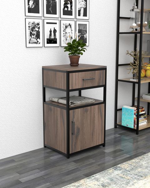 Тумба з шухлядою в стилі лофт EcoLoft Мірена DSP-1516 DSP-1516 фото