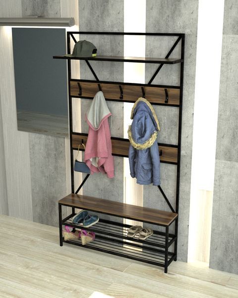 Вешалка для одежды в стиле лофт EcoLoft Аурелия DSP-1353 DSP-1353 фото