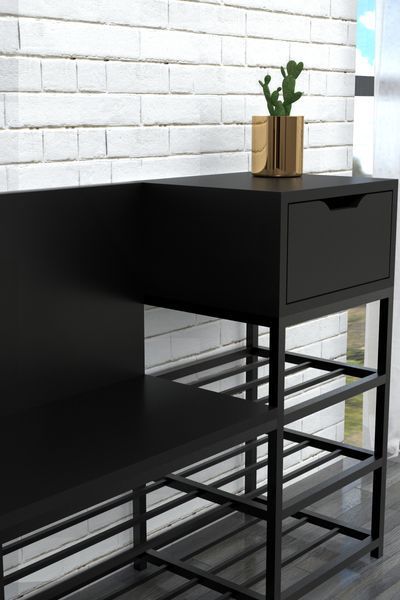 Полиця для взуття в стилі лофт EcoLoft DSP-1024-5 DSP-1024 фото