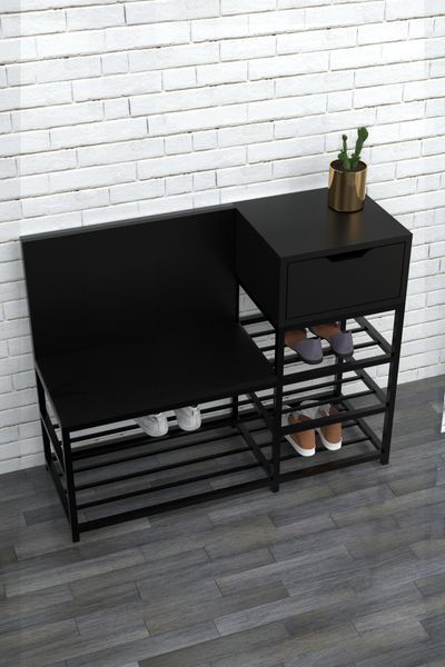 Полиця для взуття в стилі лофт EcoLoft DSP-1024-5 DSP-1024 фото
