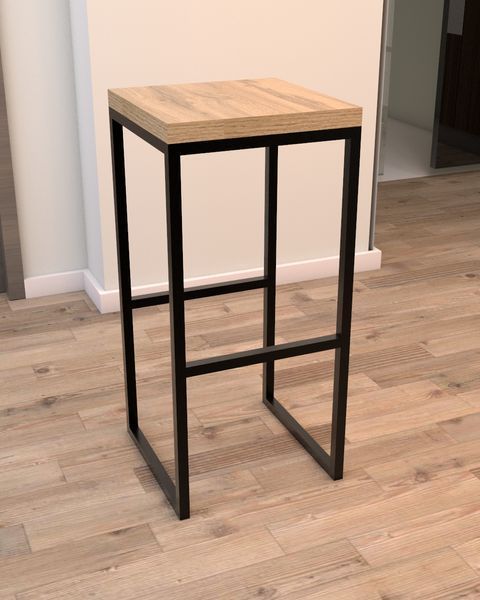Барный табурет в стиле лофт EcoLoft Кросс DSP-1335 DSP-1335 фото