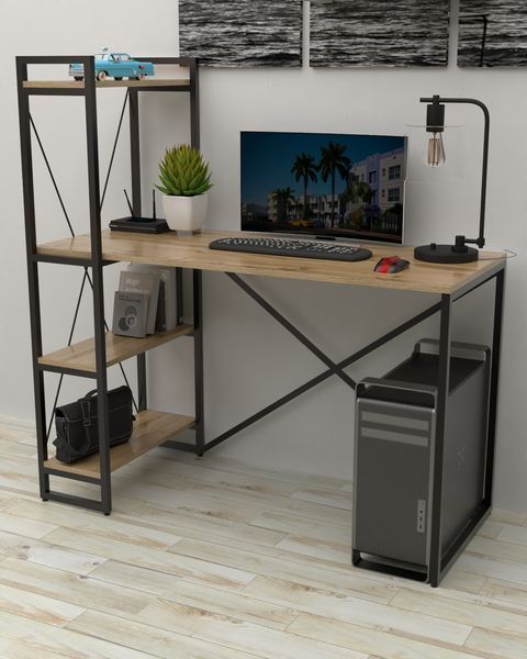 Письменный стол в стиле лофт EcoLoft Аксион DSP-1467 DSP-1467 фото